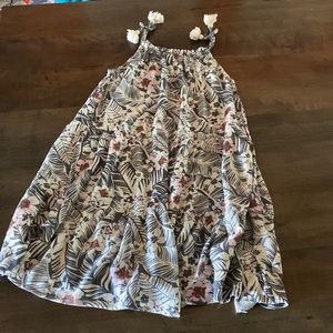 Girls summary floral print dress